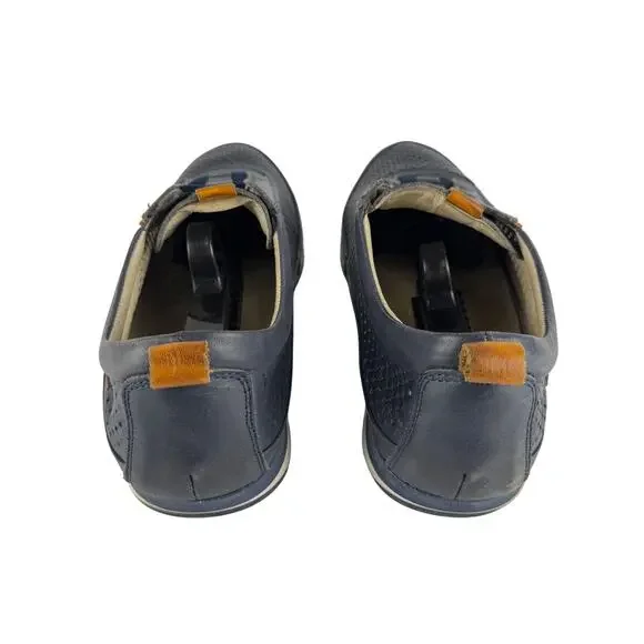 Pikolinos Liverpool Men’s Size 41 (US‎ 8) Navy Blue Leather Slip-On Sneakers - Picture 6 of 11